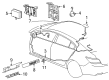 Cadillac XTS Body Control Module Diagram - 95086465