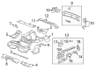 2011 Chevy HHR Floor Pan Diagram - 15283145