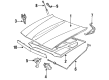 1986 Cadillac Eldorado Hood Latch Diagram - 1634991