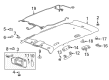 Buick Envision Door Handle Diagram - 22791181