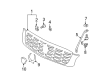 Cadillac Escalade Emblem Diagram - 3542782