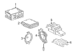 Chevy Silverado 2500 HD Car Speakers Diagram - 15756874