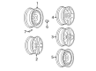 2005 Chevy Malibu Spare Wheel Diagram - 9593961