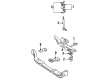 Chevy Sway Bar Bracket Diagram - 15640305