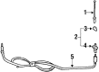 Chevy Monte Carlo Antenna Base Diagram - 10282630