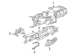 Chevy Monte Carlo Dash Panel Vent Portion Covers Diagram - 15881702