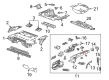 2020 Buick Encore Floor Pan Diagram - 42764652