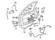 Saturn Door Handle Diagram - 10322219