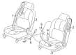 2000 Buick LeSabre Seat Belt Diagram - 88951538