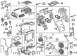Buick HVAC Control Module Diagram - 13598193
