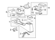 Hummer H3 Center Console Diagram - 25814235