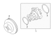 2004 Chevy Tracker Water Pump Gasket Diagram - 91176049