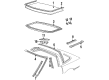 Chevy Corvette Weather Strip Diagram - 22112053