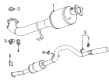 Chevy Silverado 3500 HD Catalytic Converter Diagram - 84653314