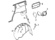 Chevy Fuel Filler Housing Diagram - 84831028