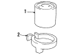 Pontiac Secondary Air Injection Pump Diagram - 12509300