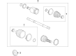 Buick CV Boot Diagram - 42756982