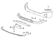 Chevy Silverado 1500 Bumper Diagram - 84029800