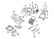2005 Chevy Monte Carlo Seat Switch Panel Diagram - 12458660