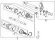Buick Encore CV Joint Diagram - 95908481