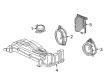Chevy Silverado 2500 HD Car Speakers Diagram - 87824023