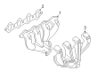Pontiac GTO Exhaust Heat Shield Diagram - 12563280