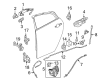 Chevy Bolt EUV Door Lock Diagram - 13540568