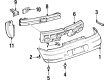 Pontiac Grand Prix Bumper Diagram - 88893302