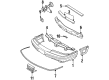 Pontiac Bonneville Bumper Diagram - 25556915