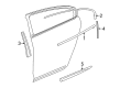 Buick Door Moldings Diagram - 20912195