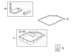 GMC Automatic Transmission Filter Diagram - 19168277