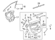 Cadillac Door Latch Assembly Diagram - 22862242