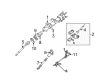 Hummer H2 Steering Column Diagram - 19210018