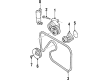 Cadillac Belt Tensioner Bolt Diagram - 11100132