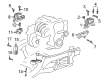 GMC Engine Mount Diagram - 84884385