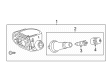 Buick Enclave TPMS Sensor Diagram - 84413357