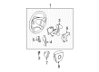 2014 Buick Enclave Steering Wheel Diagram - 22833218