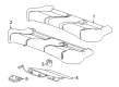 2016 Chevy Cruze Seat Cushion Pad Diagram - 84282996
