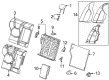 2022 Cadillac CT4 Seat Cushion Pad Diagram - 84812465