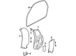 2002 Saturn SC1 Door Seal Diagram - 21160145