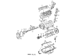 Chevy G20 Oil Pan Diagram - 14015307