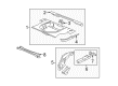 Pontiac Floor Pan Diagram - 22611286