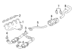Chevy Avalanche 2500 Catalytic Converter Diagram - 19420109