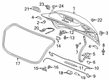 Chevy Volt Body Mount Hole Plug Diagram - 25888200