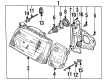 Chevy Metro Forward Light Harness Connector Diagram - 91173956