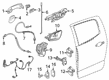 GMC Door Handle Diagram - 84718016