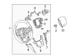 2014 Chevy Equinox Steering Column Diagram - 23342825