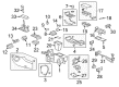 GMC Seat Heater Switch Diagram - 15208492