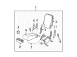 2005 Chevy Silverado 2500 HD Cup Holder Diagram - 88938361