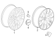 2020 GMC Sierra 1500 Spare Wheel Diagram - 84437265
